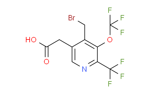 AM145944 | 1804441-65-3 | 4-(Bromomethyl)-3-(trifluoromethoxy)-2-(trifluoromethyl)pyridine-5-acetic acid