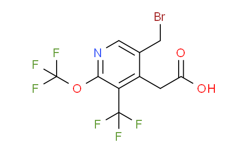 AM145948 | 1806170-20-6 | 5-(Bromomethyl)-2-(trifluoromethoxy)-3-(trifluoromethyl)pyridine-4-acetic acid