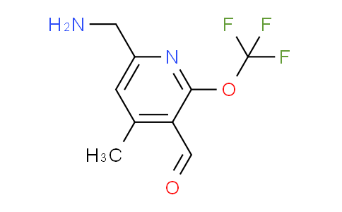 AM145951 | 1805299-20-0 | 6-(Aminomethyl)-4-methyl-2-(trifluoromethoxy)pyridine-3-carboxaldehyde