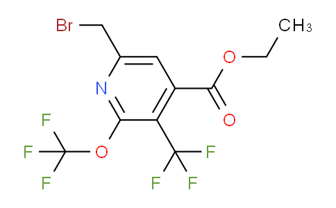 AM145954 | 1806776-65-7 | Ethyl 6-(bromomethyl)-2-(trifluoromethoxy)-3-(trifluoromethyl)pyridine-4-carboxylate