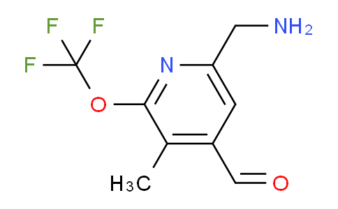 AM145957 | 1805291-57-9 | 6-(Aminomethyl)-3-methyl-2-(trifluoromethoxy)pyridine-4-carboxaldehyde