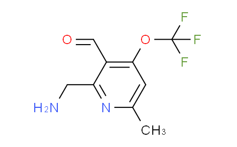AM145959 | 1804850-50-7 | 2-(Aminomethyl)-6-methyl-4-(trifluoromethoxy)pyridine-3-carboxaldehyde