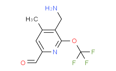 AM145966 | 1806762-28-6 | 3-(Aminomethyl)-4-methyl-2-(trifluoromethoxy)pyridine-6-carboxaldehyde
