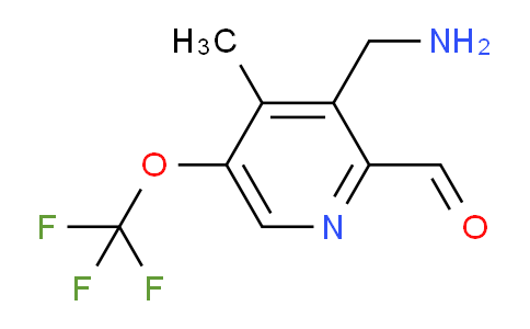 AM145974 | 1805075-50-6 | 3-(Aminomethyl)-4-methyl-5-(trifluoromethoxy)pyridine-2-carboxaldehyde