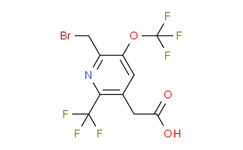 AM145975 | 1806777-15-0 | 2-(Bromomethyl)-3-(trifluoromethoxy)-6-(trifluoromethyl)pyridine-5-acetic acid