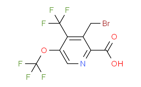 AM145978 | 1806765-15-0 | 3-(Bromomethyl)-5-(trifluoromethoxy)-4-(trifluoromethyl)pyridine-2-carboxylic acid