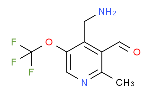 AM145979 | 1804709-29-2 | 4-(Aminomethyl)-2-methyl-5-(trifluoromethoxy)pyridine-3-carboxaldehyde
