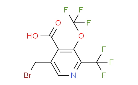 AM145980 | 1805015-34-2 | 5-(Bromomethyl)-3-(trifluoromethoxy)-2-(trifluoromethyl)pyridine-4-carboxylic acid