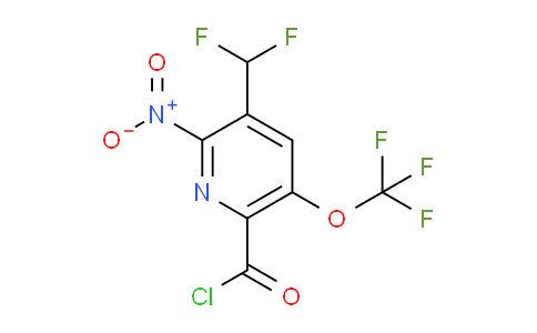 AM145982 | 1805300-31-5 | 3-(Difluoromethyl)-2-nitro-5-(trifluoromethoxy)pyridine-6-carbonyl chloride