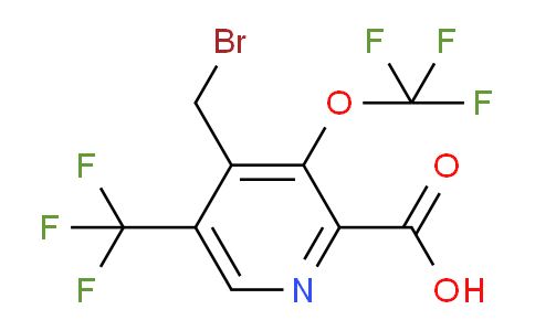 AM145985 | 1806776-10-2 | 4-(Bromomethyl)-3-(trifluoromethoxy)-5-(trifluoromethyl)pyridine-2-carboxylic acid