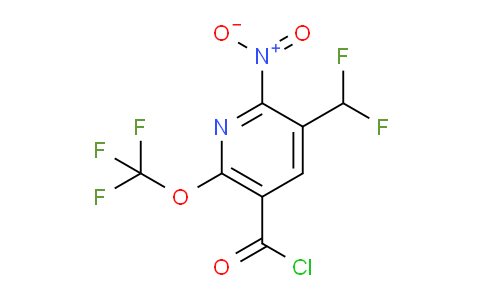 AM145986 | 1805301-04-5 | 3-(Difluoromethyl)-2-nitro-6-(trifluoromethoxy)pyridine-5-carbonyl chloride