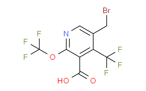 AM145991 | 1804864-58-1 | 5-(Bromomethyl)-2-(trifluoromethoxy)-4-(trifluoromethyl)pyridine-3-carboxylic acid