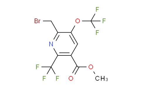 AM145998 | 1804864-68-3 | Methyl 2-(bromomethyl)-3-(trifluoromethoxy)-6-(trifluoromethyl)pyridine-5-carboxylate