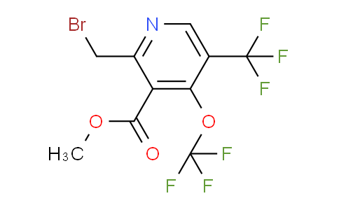 AM146000 | 1804007-61-1 | Methyl 2-(bromomethyl)-4-(trifluoromethoxy)-5-(trifluoromethyl)pyridine-3-carboxylate