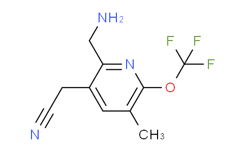 AM146002 | 1806163-57-4 | 2-(Aminomethyl)-5-methyl-6-(trifluoromethoxy)pyridine-3-acetonitrile