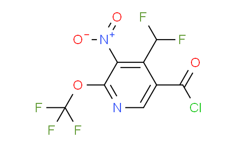 AM146004 | 1805091-03-5 | 4-(Difluoromethyl)-3-nitro-2-(trifluoromethoxy)pyridine-5-carbonyl chloride