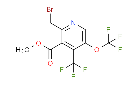 AM146005 | 1804690-30-9 | Methyl 2-(bromomethyl)-5-(trifluoromethoxy)-4-(trifluoromethyl)pyridine-3-carboxylate
