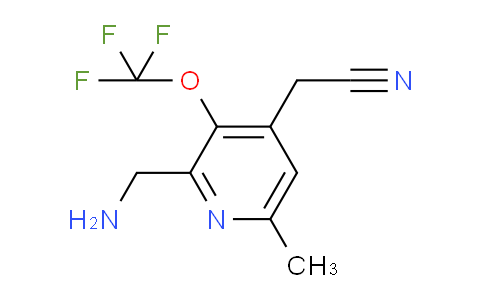 AM146014 | 1805290-66-7 | 2-(Aminomethyl)-6-methyl-3-(trifluoromethoxy)pyridine-4-acetonitrile