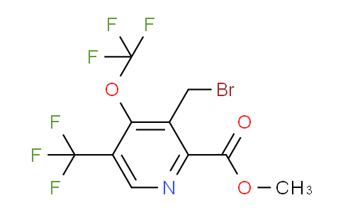 AM146016 | 1805033-58-2 | Methyl 3-(bromomethyl)-4-(trifluoromethoxy)-5-(trifluoromethyl)pyridine-2-carboxylate