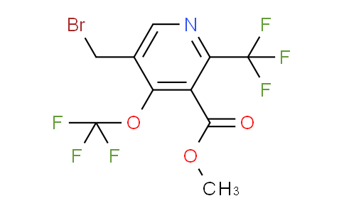 AM146020 | 1803989-69-6 | Methyl 5-(bromomethyl)-4-(trifluoromethoxy)-2-(trifluoromethyl)pyridine-3-carboxylate