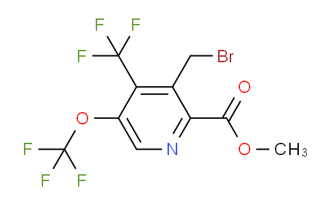 AM146023 | 1804690-68-3 | Methyl 3-(bromomethyl)-5-(trifluoromethoxy)-4-(trifluoromethyl)pyridine-2-carboxylate