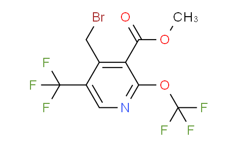 AM146027 | 1803989-89-0 | Methyl 4-(bromomethyl)-2-(trifluoromethoxy)-5-(trifluoromethyl)pyridine-3-carboxylate