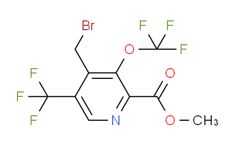 AM146031 | 1805165-23-4 | Methyl 4-(bromomethyl)-3-(trifluoromethoxy)-5-(trifluoromethyl)pyridine-2-carboxylate