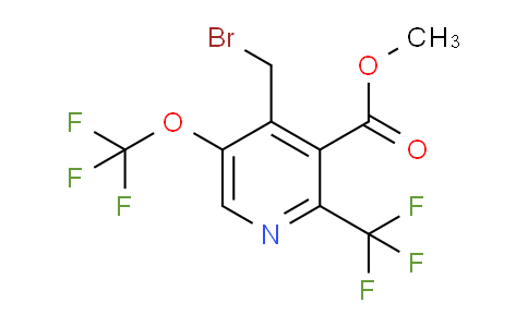 AM146035 | 1803990-01-3 | Methyl 4-(bromomethyl)-5-(trifluoromethoxy)-2-(trifluoromethyl)pyridine-3-carboxylate