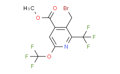 AM146039 | 1805165-33-6 | Methyl 3-(bromomethyl)-6-(trifluoromethoxy)-2-(trifluoromethyl)pyridine-4-carboxylate