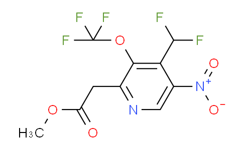 AM146041 | 1805158-69-3 | Methyl 4-(difluoromethyl)-5-nitro-3-(trifluoromethoxy)pyridine-2-acetate