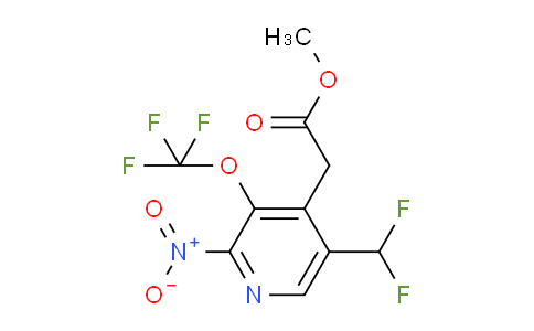 AM146044 | 1805300-38-2 | Methyl 5-(difluoromethyl)-2-nitro-3-(trifluoromethoxy)pyridine-4-acetate