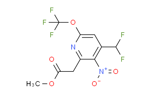 AM146046 | 1806773-41-0 | Methyl 4-(difluoromethyl)-3-nitro-6-(trifluoromethoxy)pyridine-2-acetate