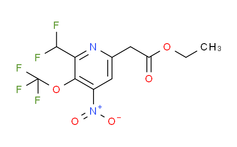 AM146055 | 1806780-48-2 | Ethyl 2-(difluoromethyl)-4-nitro-3-(trifluoromethoxy)pyridine-6-acetate