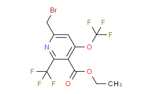 AM146059 | 1805016-03-8 | Ethyl 6-(bromomethyl)-4-(trifluoromethoxy)-2-(trifluoromethyl)pyridine-3-carboxylate