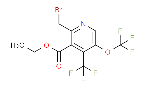 AM146062 | 1805291-69-3 | Ethyl 2-(bromomethyl)-5-(trifluoromethoxy)-4-(trifluoromethyl)pyridine-3-carboxylate