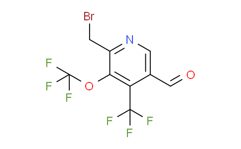AM146069 | 1805295-61-7 | 2-(Bromomethyl)-3-(trifluoromethoxy)-4-(trifluoromethyl)pyridine-5-carboxaldehyde
