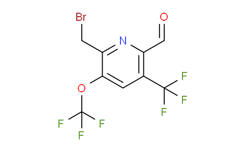 AM146071 | 1805164-51-5 | 2-(Bromomethyl)-3-(trifluoromethoxy)-5-(trifluoromethyl)pyridine-6-carboxaldehyde