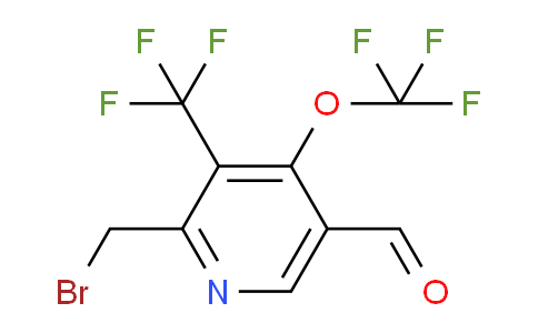 AM146073 | 1806169-94-7 | 2-(Bromomethyl)-4-(trifluoromethoxy)-3-(trifluoromethyl)pyridine-5-carboxaldehyde