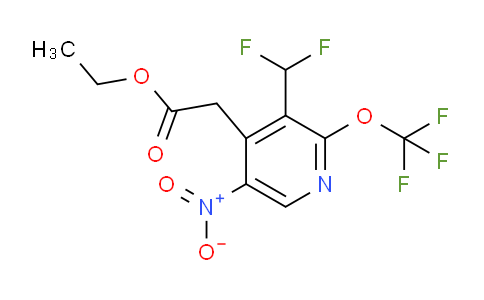 AM146075 | 1805300-22-4 | Ethyl 3-(difluoromethyl)-5-nitro-2-(trifluoromethoxy)pyridine-4-acetate