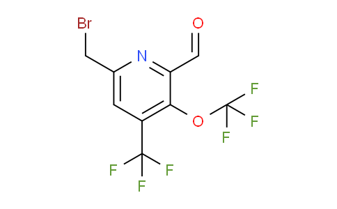 AM146077 | 1806169-95-8 | 6-(Bromomethyl)-3-(trifluoromethoxy)-4-(trifluoromethyl)pyridine-2-carboxaldehyde