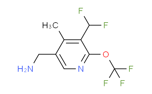 AM146078 | 1805082-89-6 | 5-(Aminomethyl)-3-(difluoromethyl)-4-methyl-2-(trifluoromethoxy)pyridine