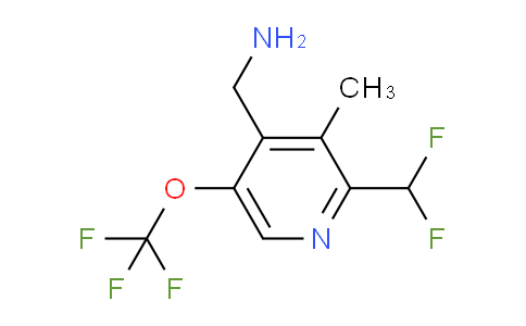 AM146079 | 1804675-92-0 | 4-(Aminomethyl)-2-(difluoromethyl)-3-methyl-5-(trifluoromethoxy)pyridine