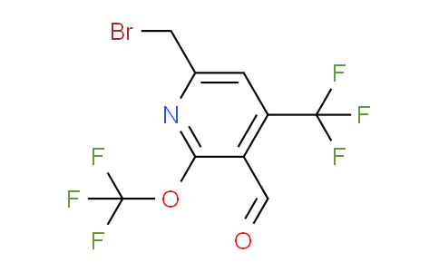 AM146080 | 1806764-72-6 | 6-(Bromomethyl)-2-(trifluoromethoxy)-4-(trifluoromethyl)pyridine-3-carboxaldehyde