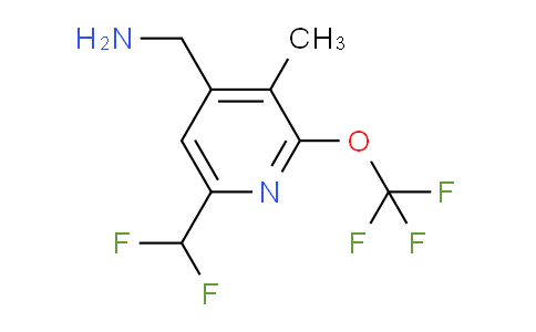 AM146081 | 1805298-09-2 | 4-(Aminomethyl)-6-(difluoromethyl)-3-methyl-2-(trifluoromethoxy)pyridine