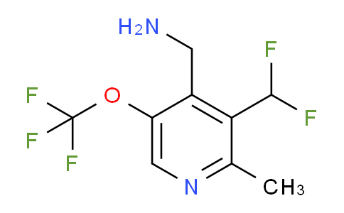 AM146085 | 1806774-53-7 | 4-(Aminomethyl)-3-(difluoromethyl)-2-methyl-5-(trifluoromethoxy)pyridine