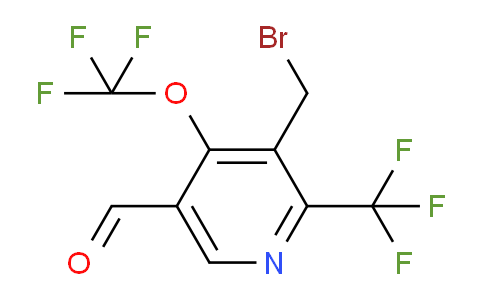 AM146086 | 1806764-77-1 | 3-(Bromomethyl)-4-(trifluoromethoxy)-2-(trifluoromethyl)pyridine-5-carboxaldehyde