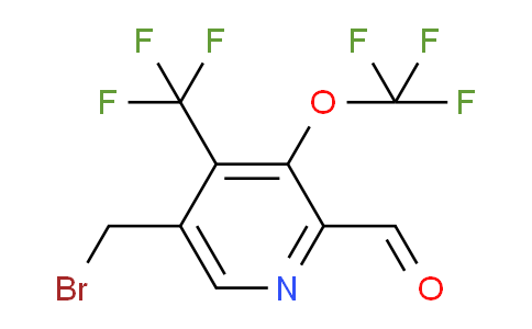 AM146091 | 1804863-78-2 | 5-(Bromomethyl)-3-(trifluoromethoxy)-4-(trifluoromethyl)pyridine-2-carboxaldehyde