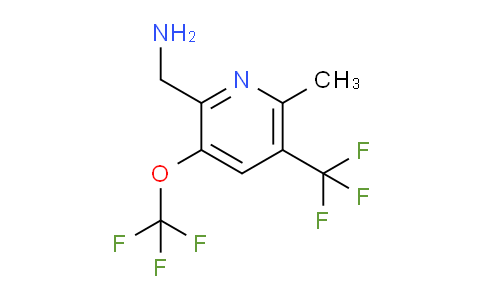 AM146100 | 1806774-62-8 | 2-(Aminomethyl)-6-methyl-3-(trifluoromethoxy)-5-(trifluoromethyl)pyridine