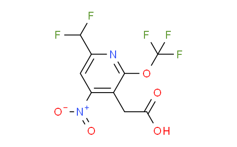 AM146107 | 1805203-10-4 | 6-(Difluoromethyl)-4-nitro-2-(trifluoromethoxy)pyridine-3-acetic acid