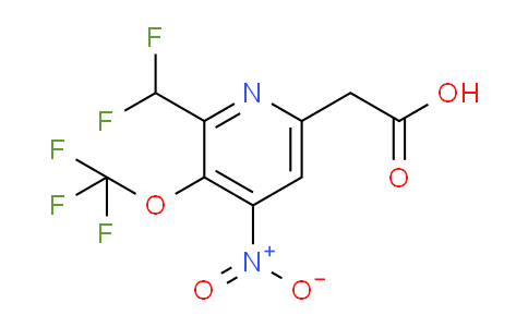 AM146108 | 1805203-06-8 | 2-(Difluoromethyl)-4-nitro-3-(trifluoromethoxy)pyridine-6-acetic acid